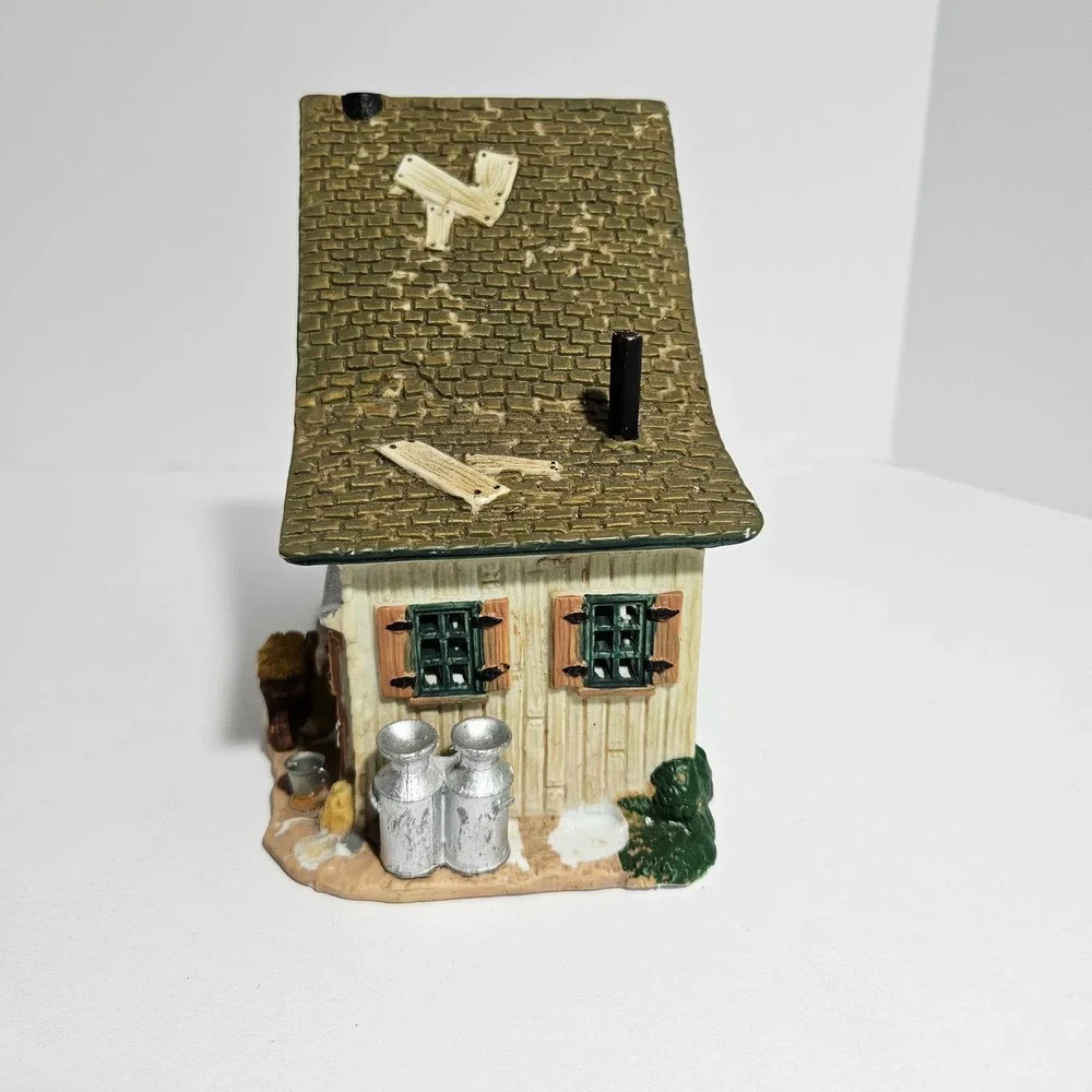Lemax Harvest Crossing Bluebird Acres Lighted Buildings Set of 2 Farmhouse 75569